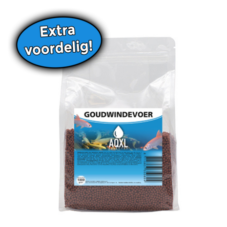 AQXL Selected Goudwinde Fischfutter 1kg
