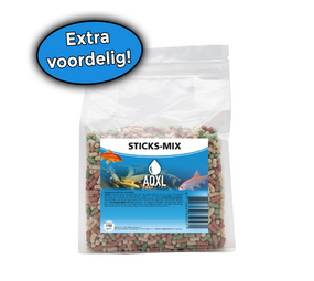 AQXL Selected Teichfischfutter Sticks Mix M 190g AQXL Selected Teichfischfutter Sticks Mix M 190g