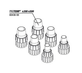 JBL ProTemp e300/e500 Schlauchanschlussset JBL ProTemp e300/e500 Schlauchanschlussset