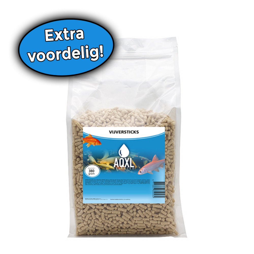 AQXL Selected Teichfischfutter Sticks L 380g AQXL Selected Teichfischfutter Sticks L 380g