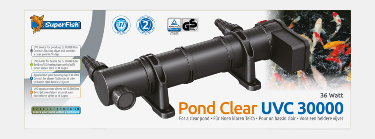 Superfish Pondclear UVC 36W/30.000 Ltr