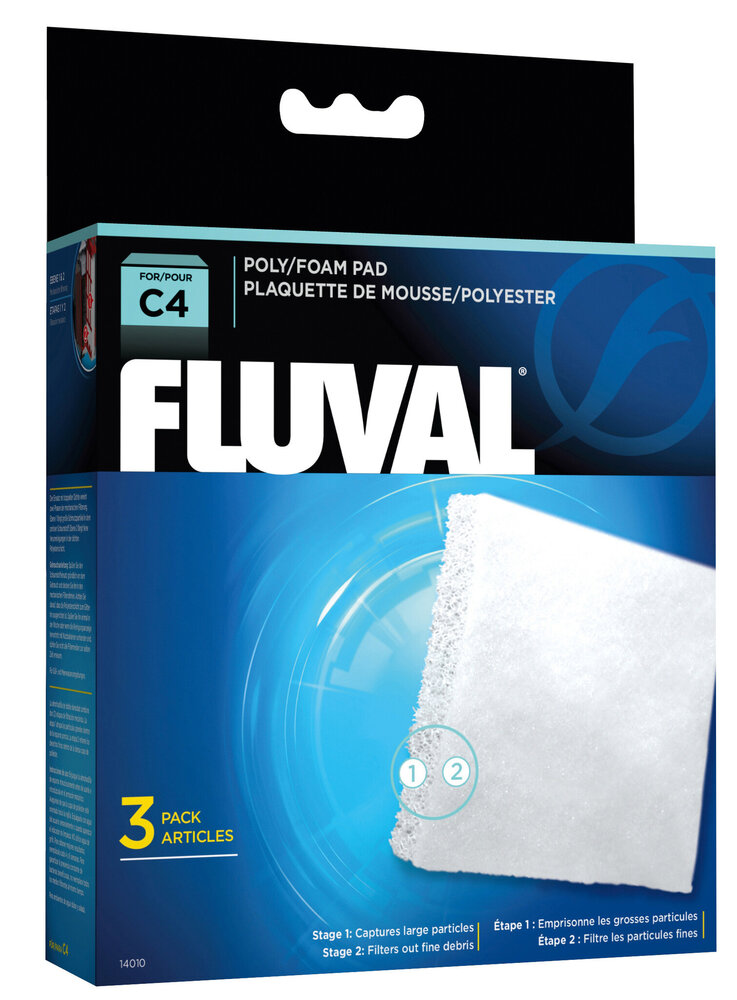Fluval FL C4 Schaum/Poly Muster Fluval FL C4 Schaum/Poly Muster