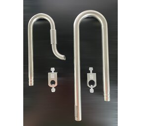 AquastoreXL Edelstahl COMBI in out Set deluxe 16-22mm in 12-16mm out