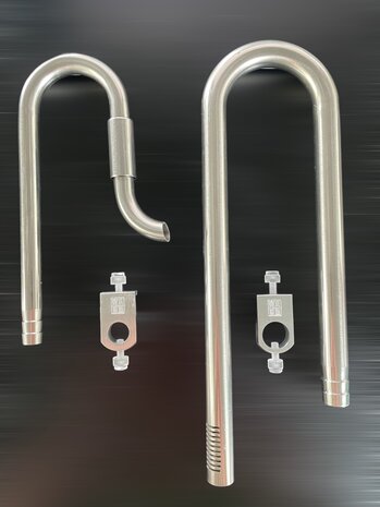 AquastoreXL Edelstahl COMBI in out Set deluxe 16-22mm in 12-16mm out