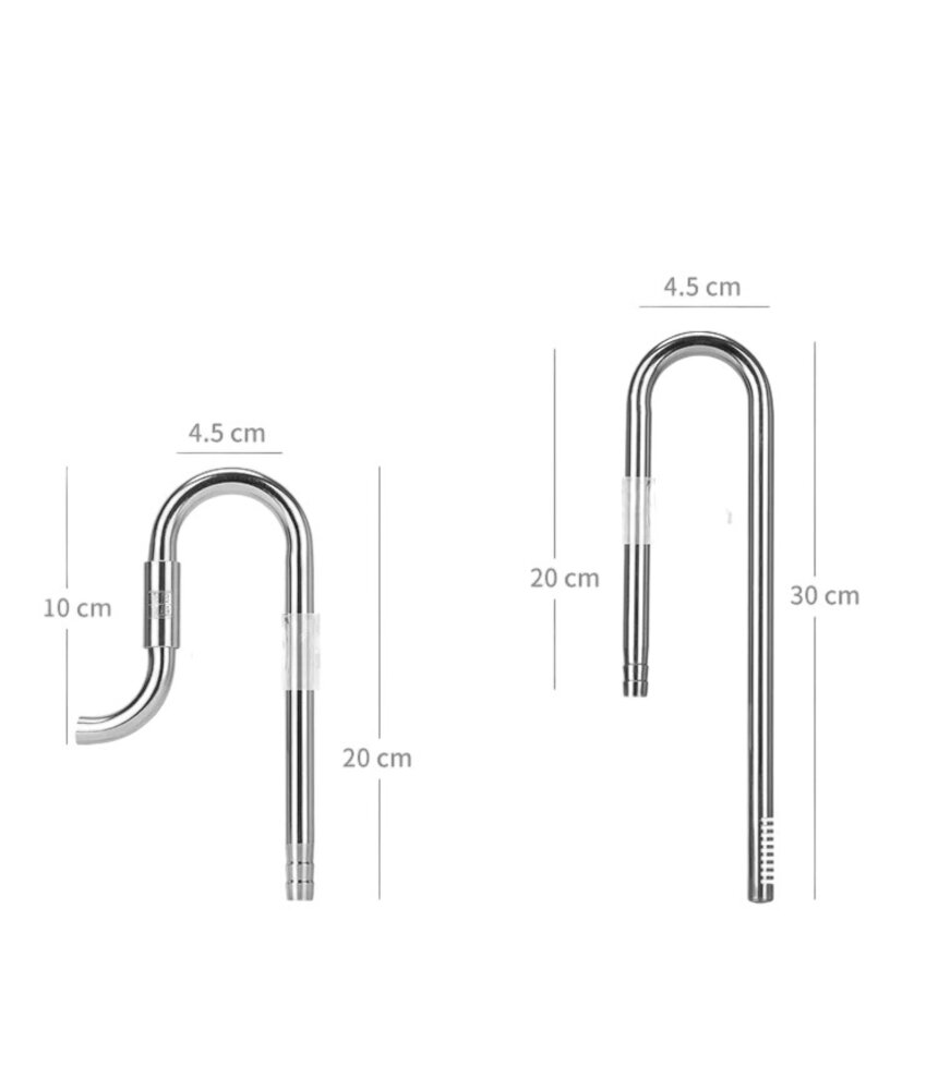 AquastoreXL Edelstahl COMBI in out Set deluxe 16-22mm in 12-16mm out