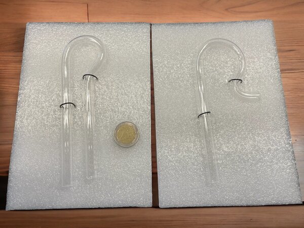 AquastoreXL Glas in out Set 10mm Lily