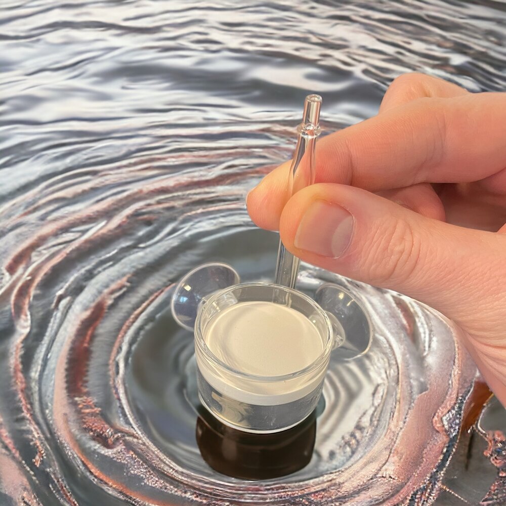 AquastoreXL Glas Diffusor Flach 40mm