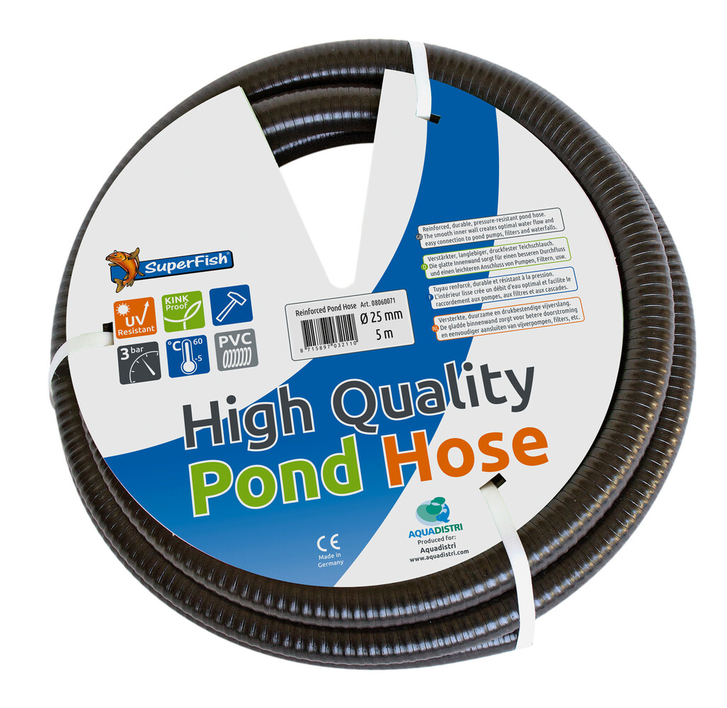 Superfish Bewaffnete Schlange 25mm Schlauchaufroller 5 Meter