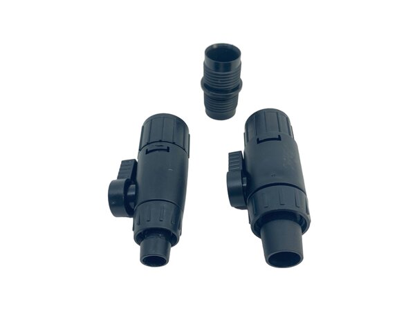 AquastoreXL Doppelter Hahn mit Schnellkupplung 12-16 auf 16-22