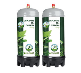 Colombo 2x Flora Grow CO2-Zylinder 1200 Gramm