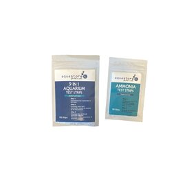 AquastoreXL Teststreifen 100x Aquarium und Teich 9-in-1 + 50x Ammoniak NH3/NH4 AquastoreXL Teststreifen 100x Aquarium und Teich 9-in-1 + 50x Ammoniak NH3/NH4