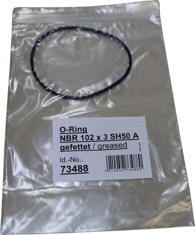 Oase O-Ring NBR 102 x 3 SH50 A gefettet