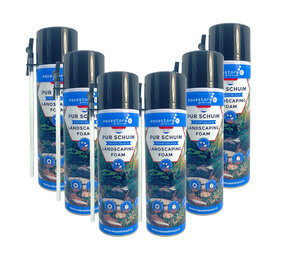 AquastoreXL Schwarz Pur 500 ml 6er Vorteilspackung