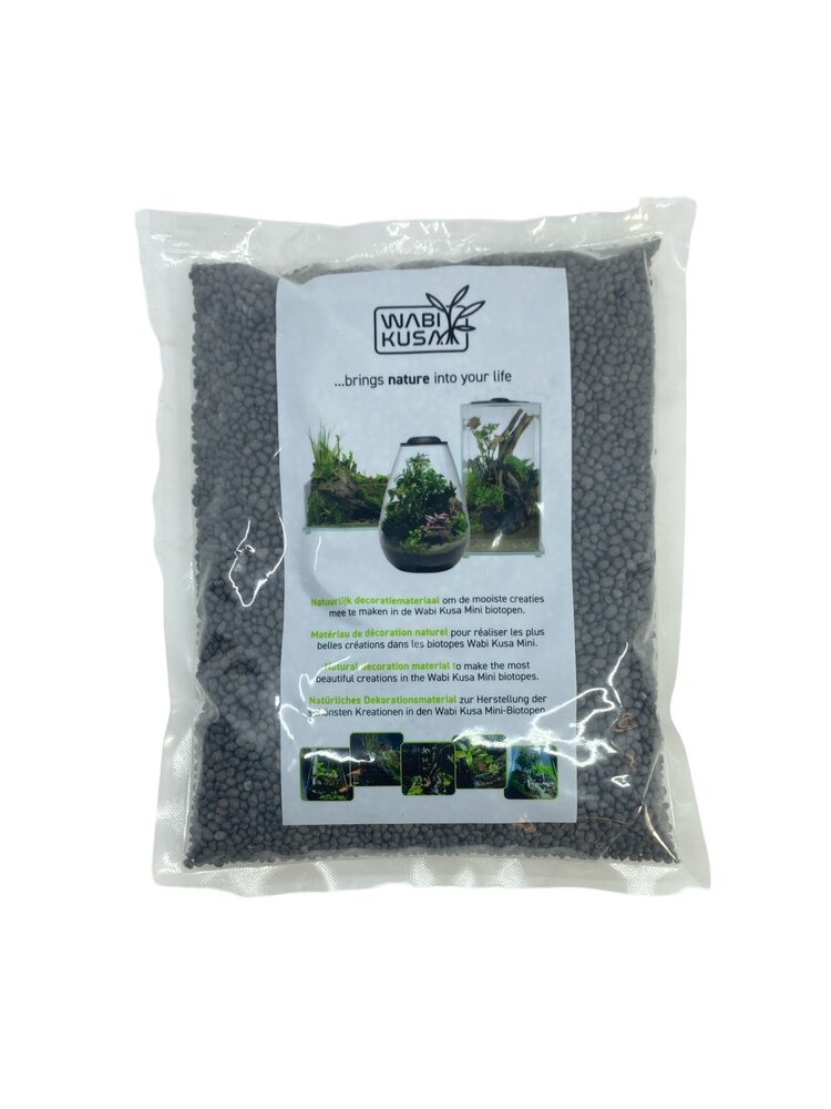 AquastoreXL Wabi Kusa Soil Schwarz 3mm 1L AquastoreXL Wabi Kusa Soil Schwarz 3mm 1L