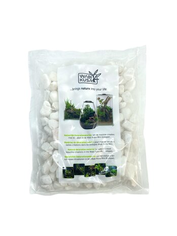 AquastoreXL Wabi Kusa Kiesel Weiß 1-3cm 1kg AquastoreXL Wabi Kusa Kiesel Weiß 1-3cm 1kg