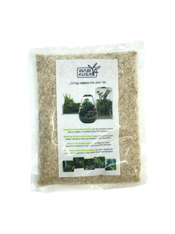 AquastoreXL Wabi Kusa Kies Gelb 2-4mm 1 kg