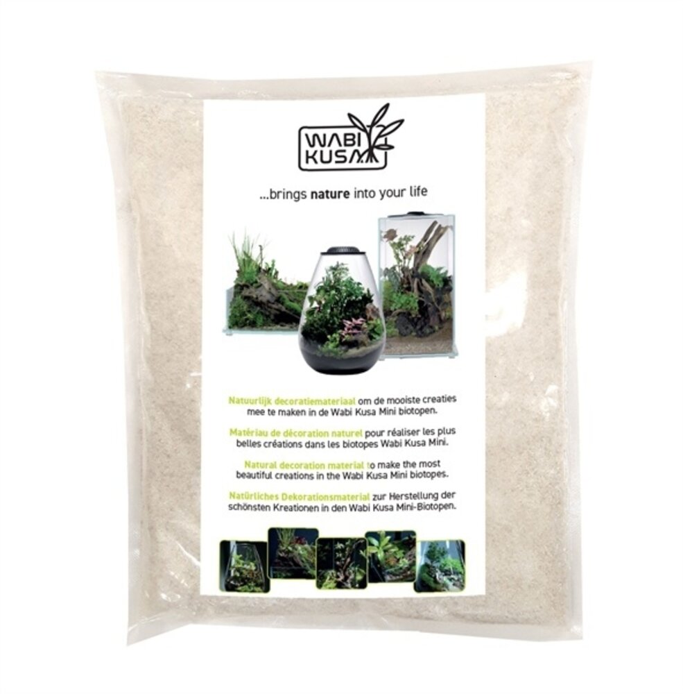 AquastoreXL Wabi Kusa Sand Schneeweiß 1kg AquastoreXL Wabi Kusa Sand Schneeweiß 1kg