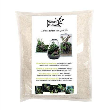 AquastoreXL Wabi Kusa Sand Schneeweiß 1kg AquastoreXL Wabi Kusa Sand Schneeweiß 1kg