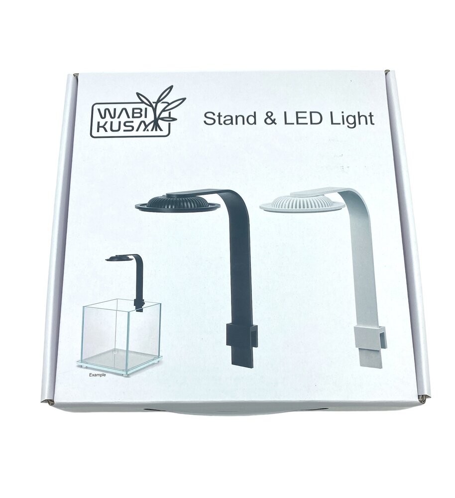 AquastoreXL Wabi Kusa Standard mit LED-Lampe Schwarz AquastoreXL Wabi Kusa Standard mit LED-Lampe Schwarz