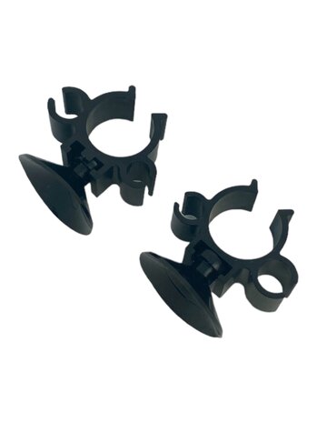 AquastoreXL Multi-Schlauchklemme mit Saugnapf 12/16mm schwarz