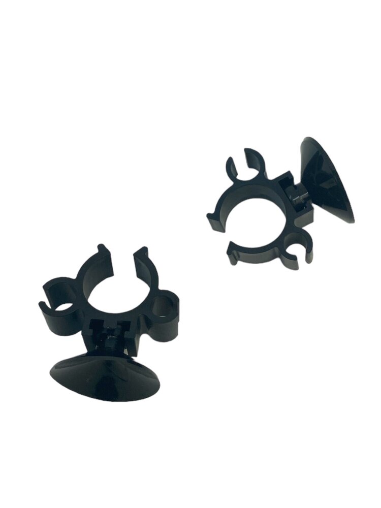 AquastoreXL Multi-Schlauchklemme mit Saugnapf 16/22mm schwarz