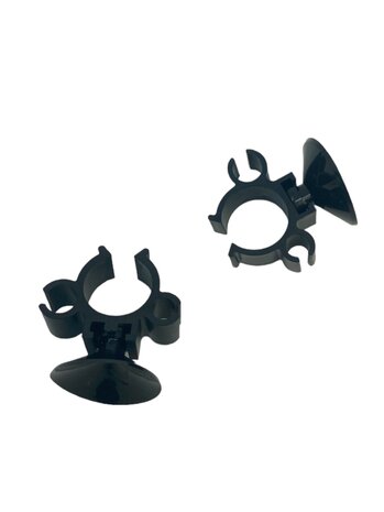 AquastoreXL Multi-Schlauchklemme mit Saugnapf 16/22mm schwarz