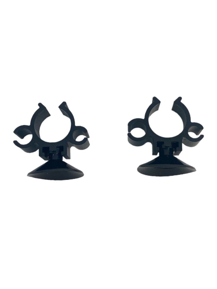 AquastoreXL Multi-Schlauchklemme mit Saugnapf 12/16mm schwarz