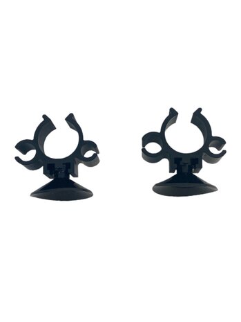 AquastoreXL Multi-Schlauchklemme mit Saugnapf 12/16mm schwarz