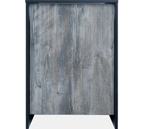 Superfish Unterschrank Quadro 40 Schwarz Pasa