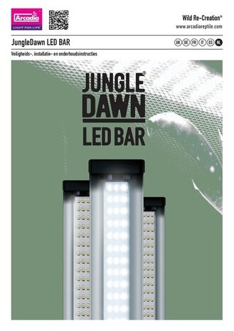 Arcadia Jungle Dawn LED-Leiste 870mm 51W Arcadia Jungle Dawn LED-Leiste 870mm 51W