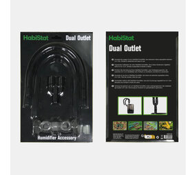 Habistat Luftbefeuchter Doppelter Ausgang