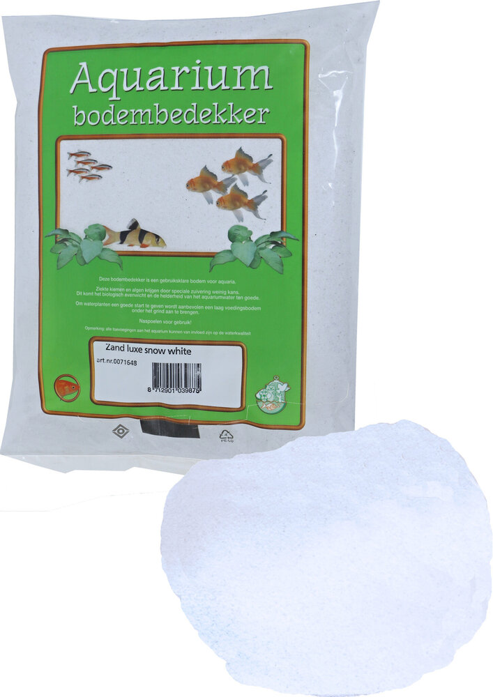 Gebr. de Boon Zand Luxe Snow White 4KG