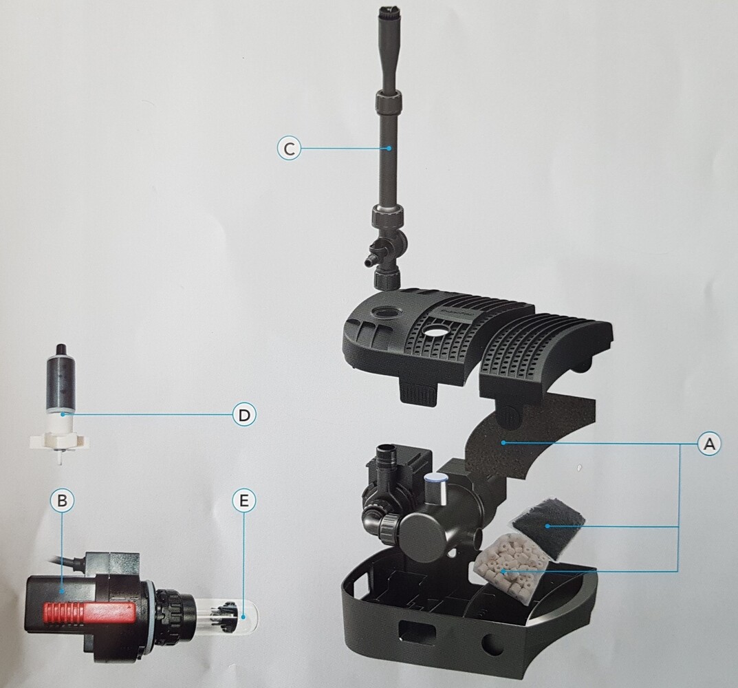 Superfish Teile Combi Clear Superfish Teile Combi Clear