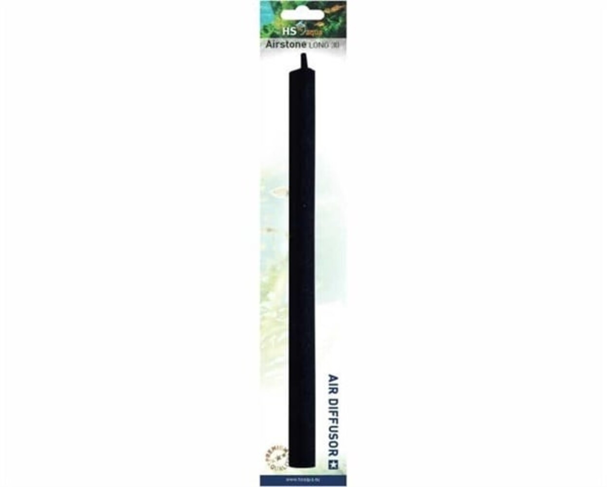 HS Aqua Luftstein Lang 300 MM Schwarz Blister