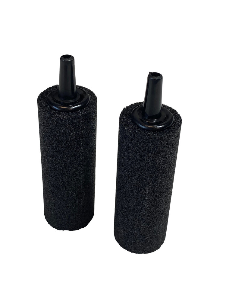 HS Aqua Luftstein Zylinder 18X50 MM 2 ST. Schwarz Blister