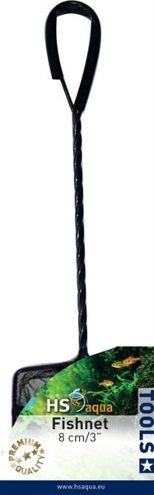 HS Aqua Fischernetz Schwarz 8 CM HS Aqua Fischernetz Schwarz 8 CM