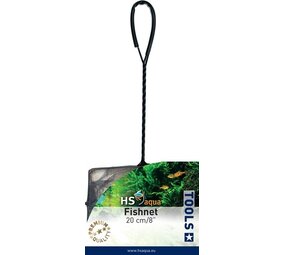 HS Aqua Fischernetz Grob Schwarz 20 CM