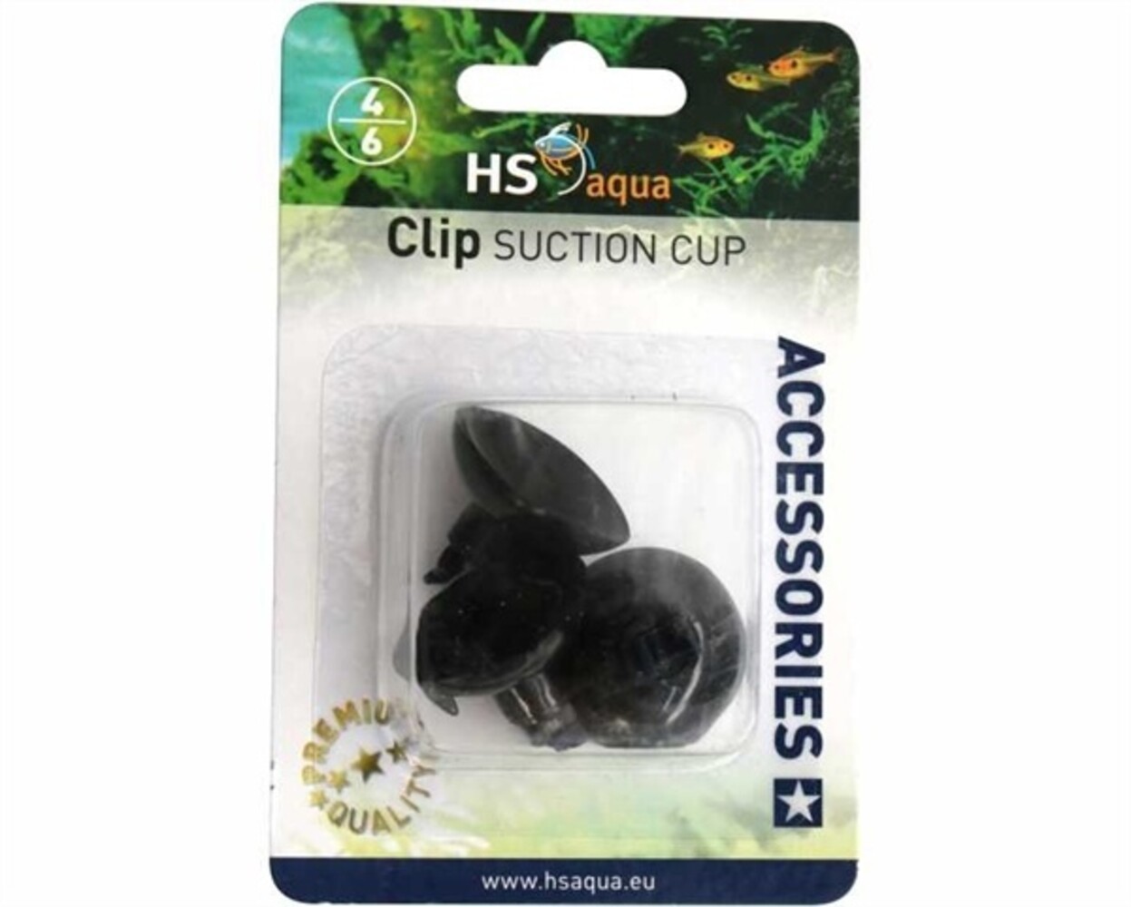 HS Aqua Clip-Sauger 4-6 MM 3 ST. Schwarz HS Aqua Clip-Sauger 4-6 MM 3 ST. Schwarz