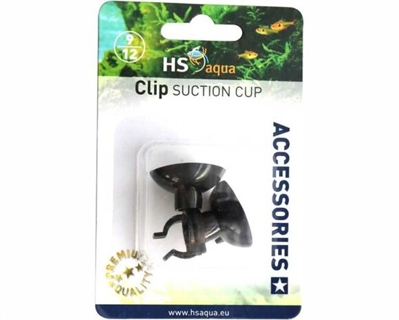 HS Aqua Clipabsauger 9-12 MM 2 ST. Schwarz