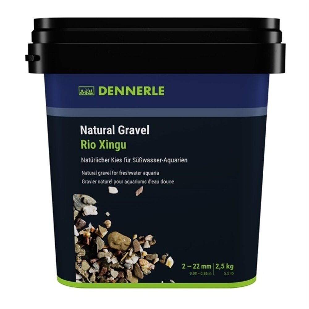 Dennerle Naturkies Rio Xingu 2-22mm 2,5kg Dennerle Naturkies Rio Xingu 2-22mm 2,5kg