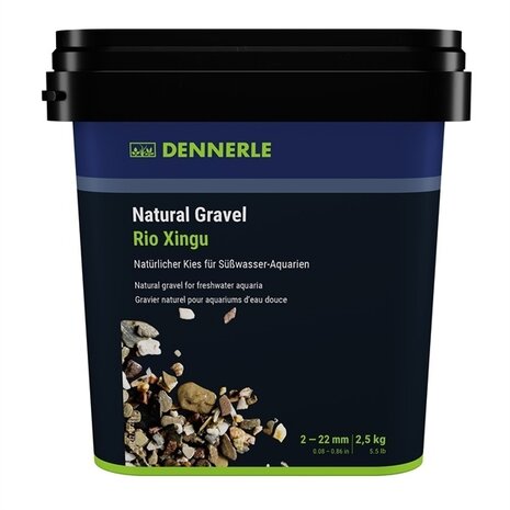 Dennerle Naturkies Rio Xingu 2-22mm 2,5kg Dennerle Naturkies Rio Xingu 2-22mm 2,5kg