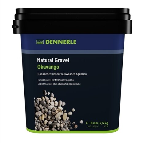 Dennerle Naturkies Okavango 4-8mm 2,5kg Dennerle Naturkies Okavango 4-8mm 2,5kg