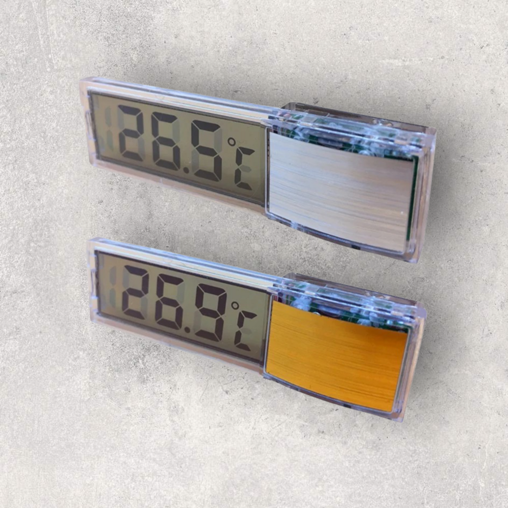 AquastoreXL Digitale Klebethermometer Gold AquastoreXL Digitale Klebethermometer Gold