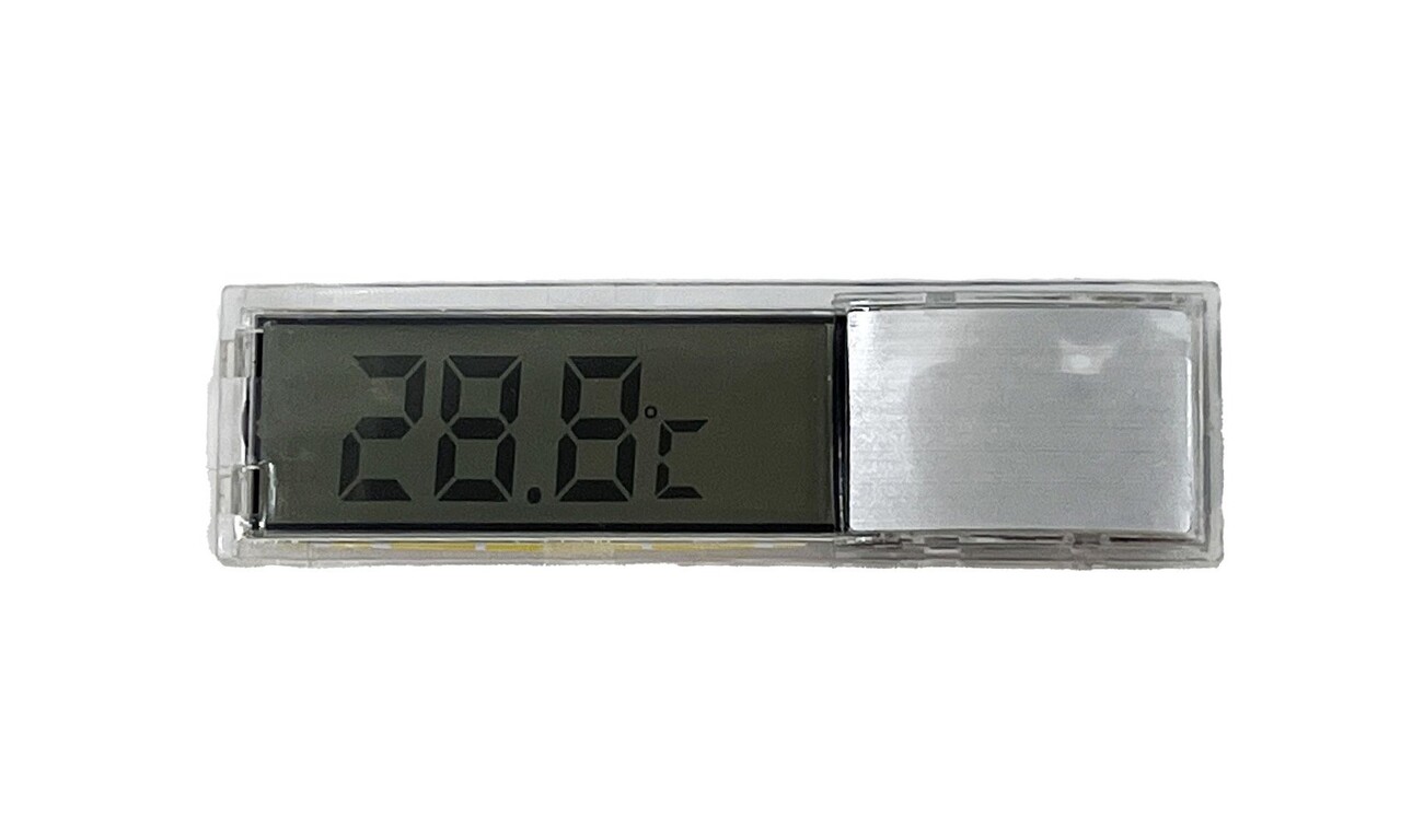 AquastoreXL Digitale Klebethermometer Silber