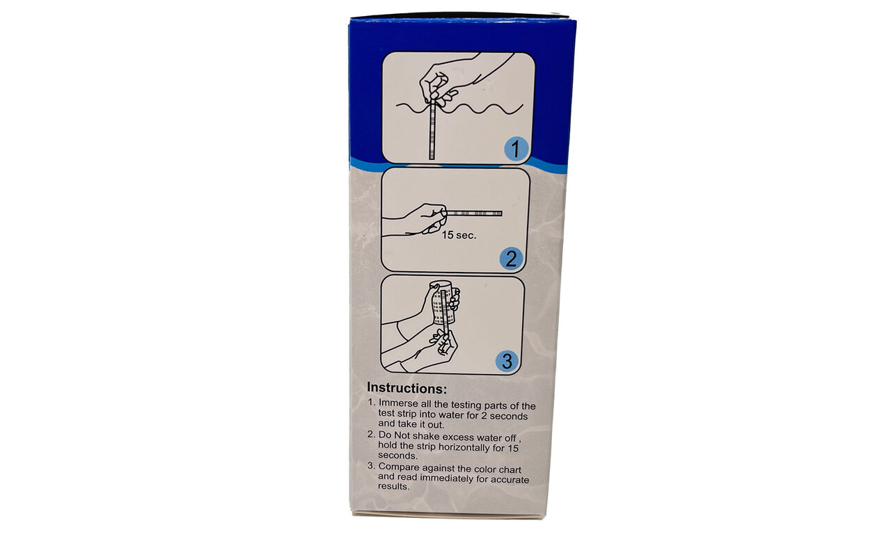 AquastoreXL Schwimmbad & Spa Teststreifen 4-in-1 100 Stück AquastoreXL Schwimmbad & Spa Teststreifen 4-in-1 100 Stück