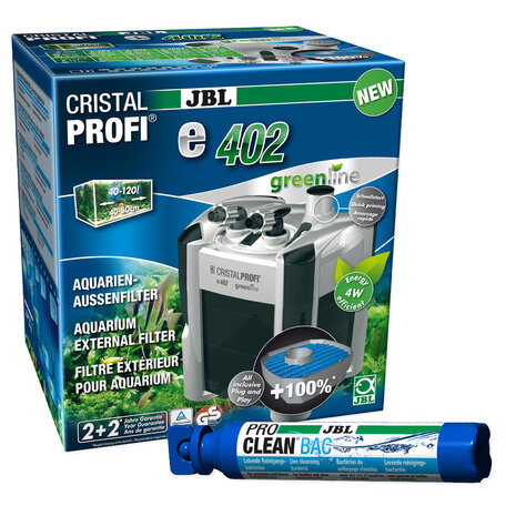 JBL CristalProfi e402 Greenline + JBL ProClean Bac