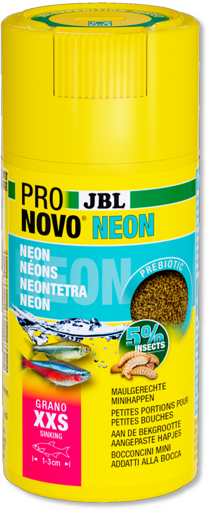 JBL Pronovo Neon Grano XXS 100ml Click x4