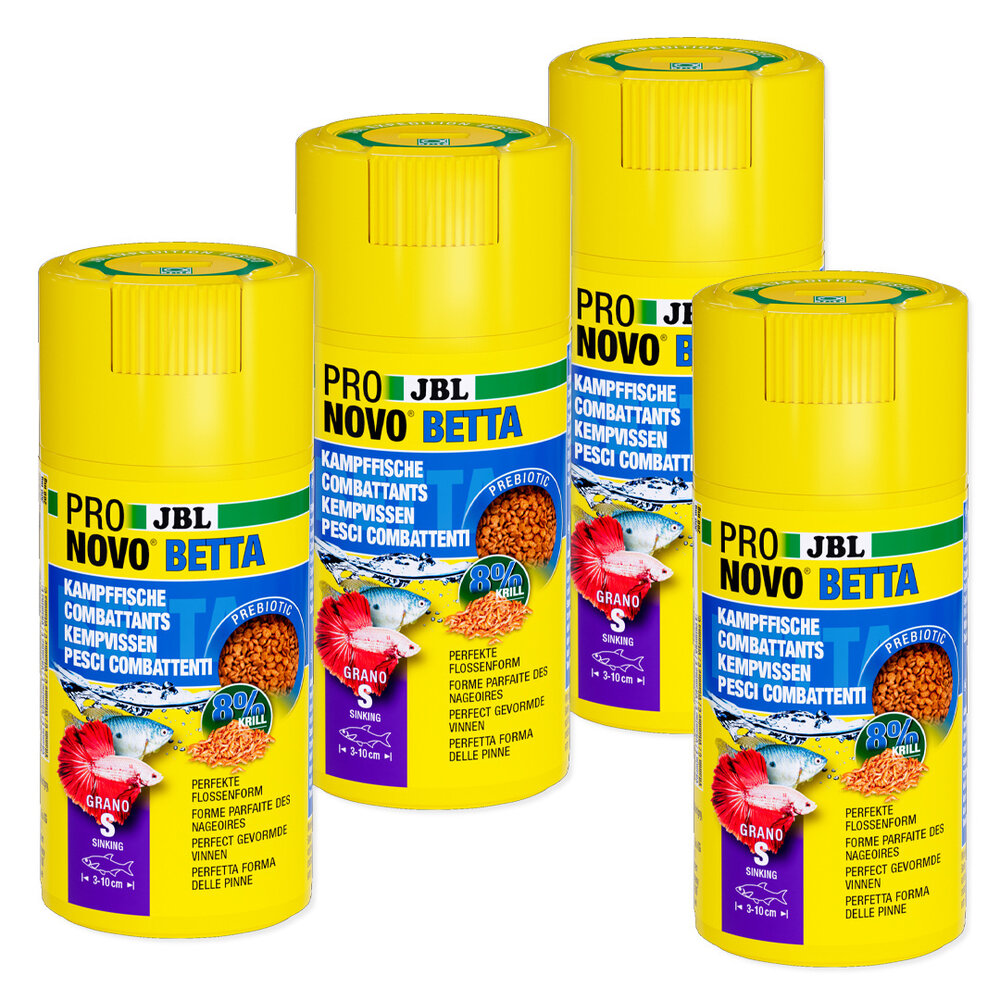 JBL Pronovo Betta Grano S 100ml Click x4 JBL Pronovo Betta Grano S 100ml Click x4