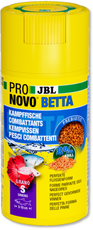 JBL Pronovo Betta Grano S 100ml Click x4 JBL Pronovo Betta Grano S 100ml Click x4