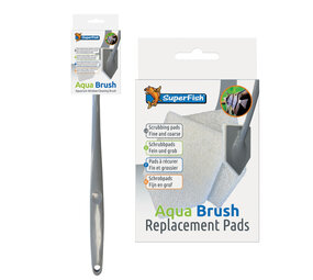 Superfish Aquabrush mit 10 Ersatzpads